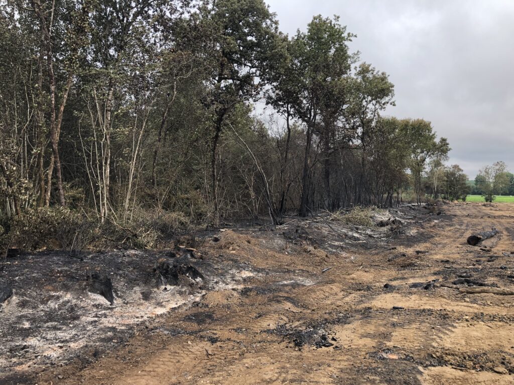 Restriction temporaire de travaux et activités pour la prévention du risque incendie en Charente